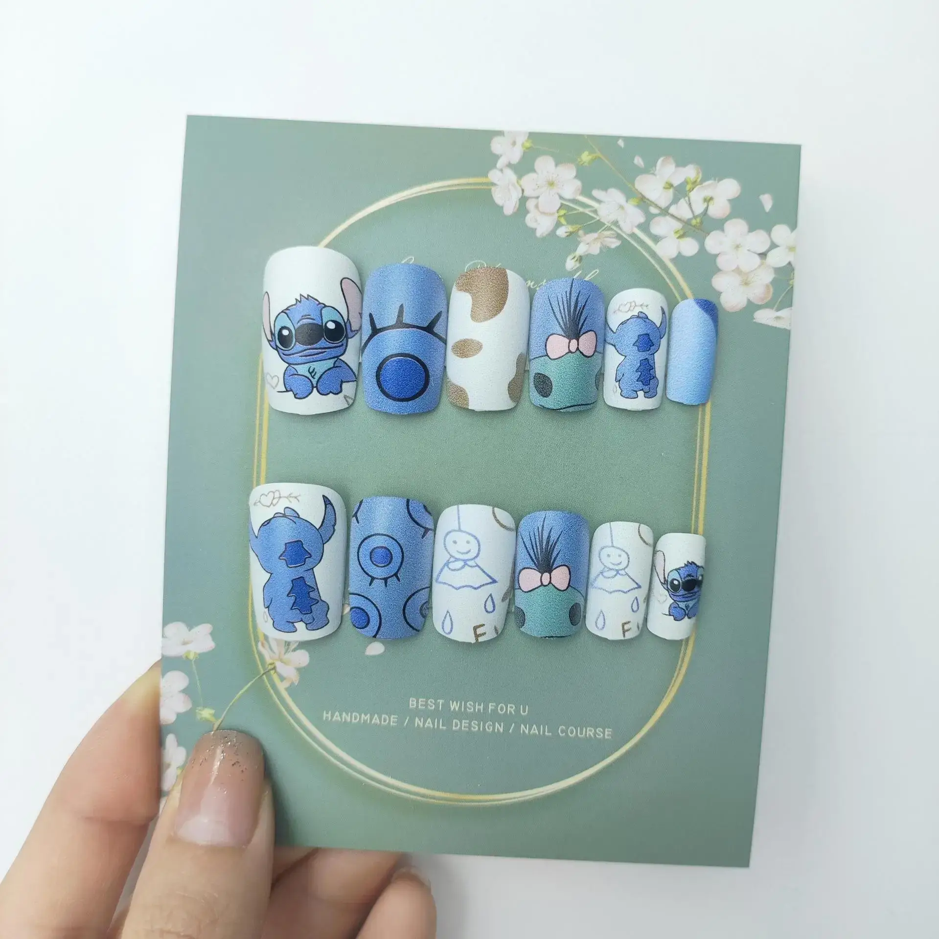 uñas stitch uñas stitch