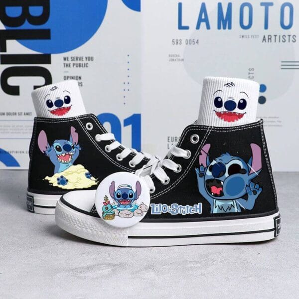 zapatillas de stitch