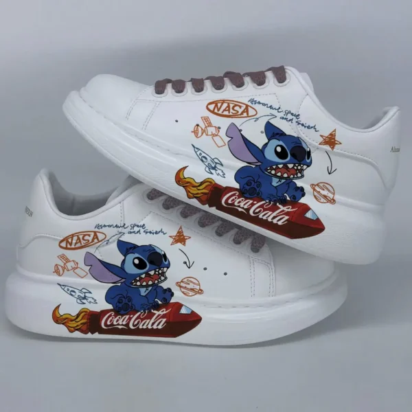zapatillas stitch coca cola