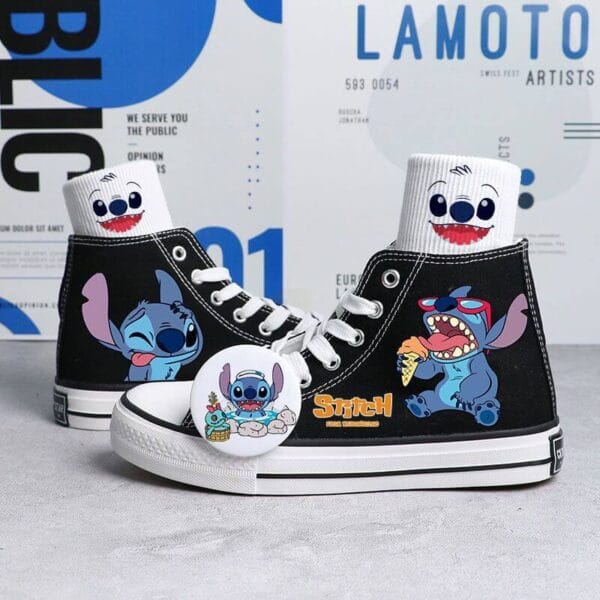 zapatillas stitch helado